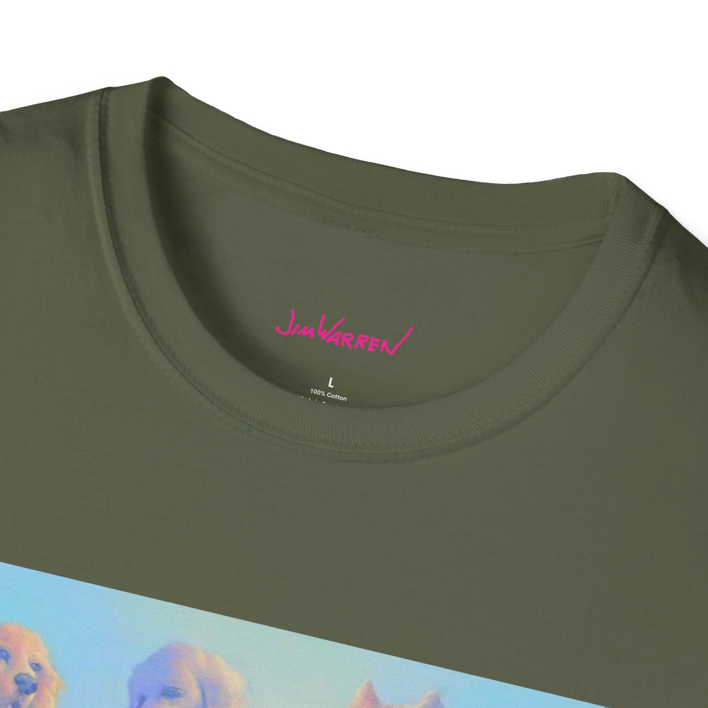 All Dogs Go To Heaven Unisex 100% Cotton T-Shirt