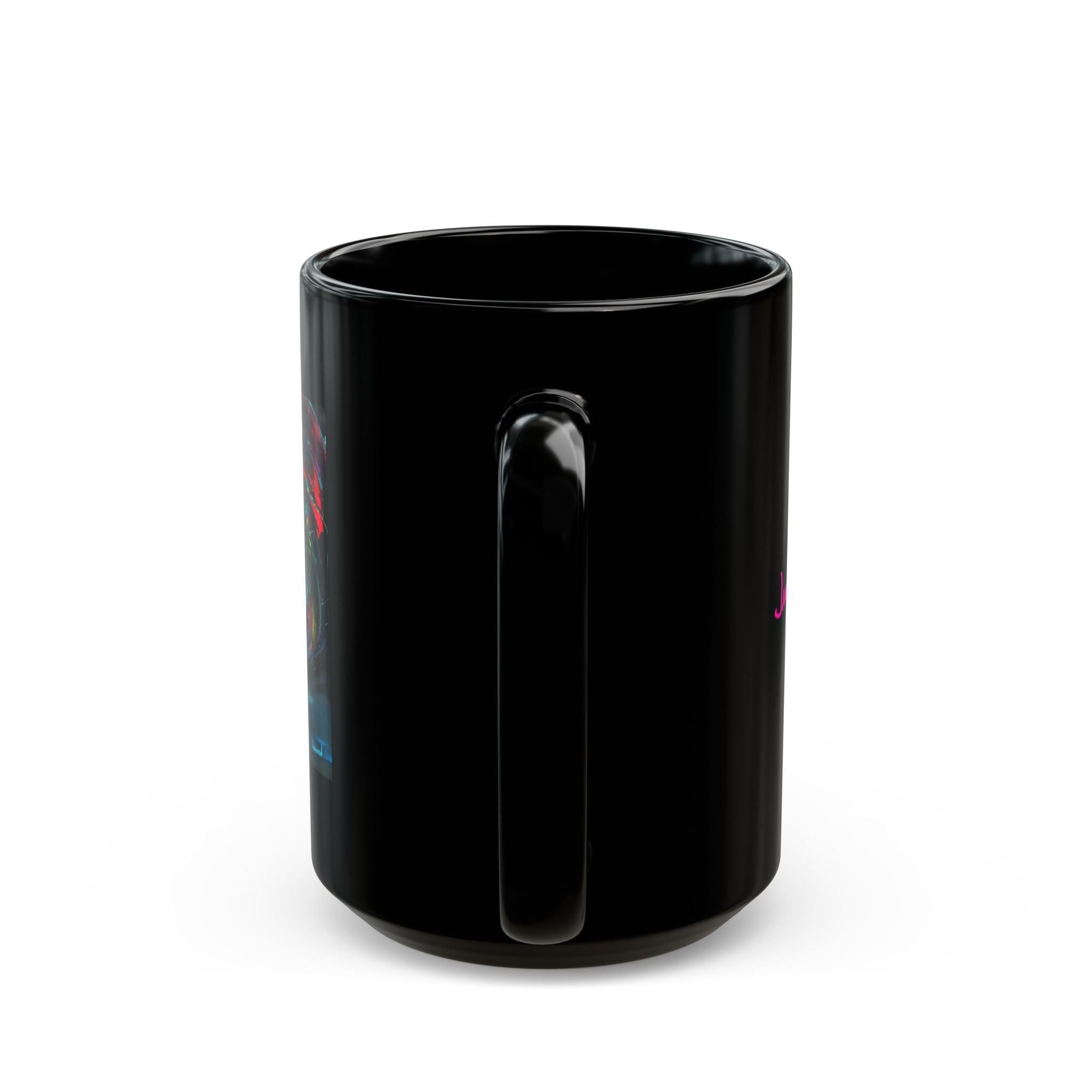 Still Running Against the Wind Black Coffee Cup (11oz & 15oz)