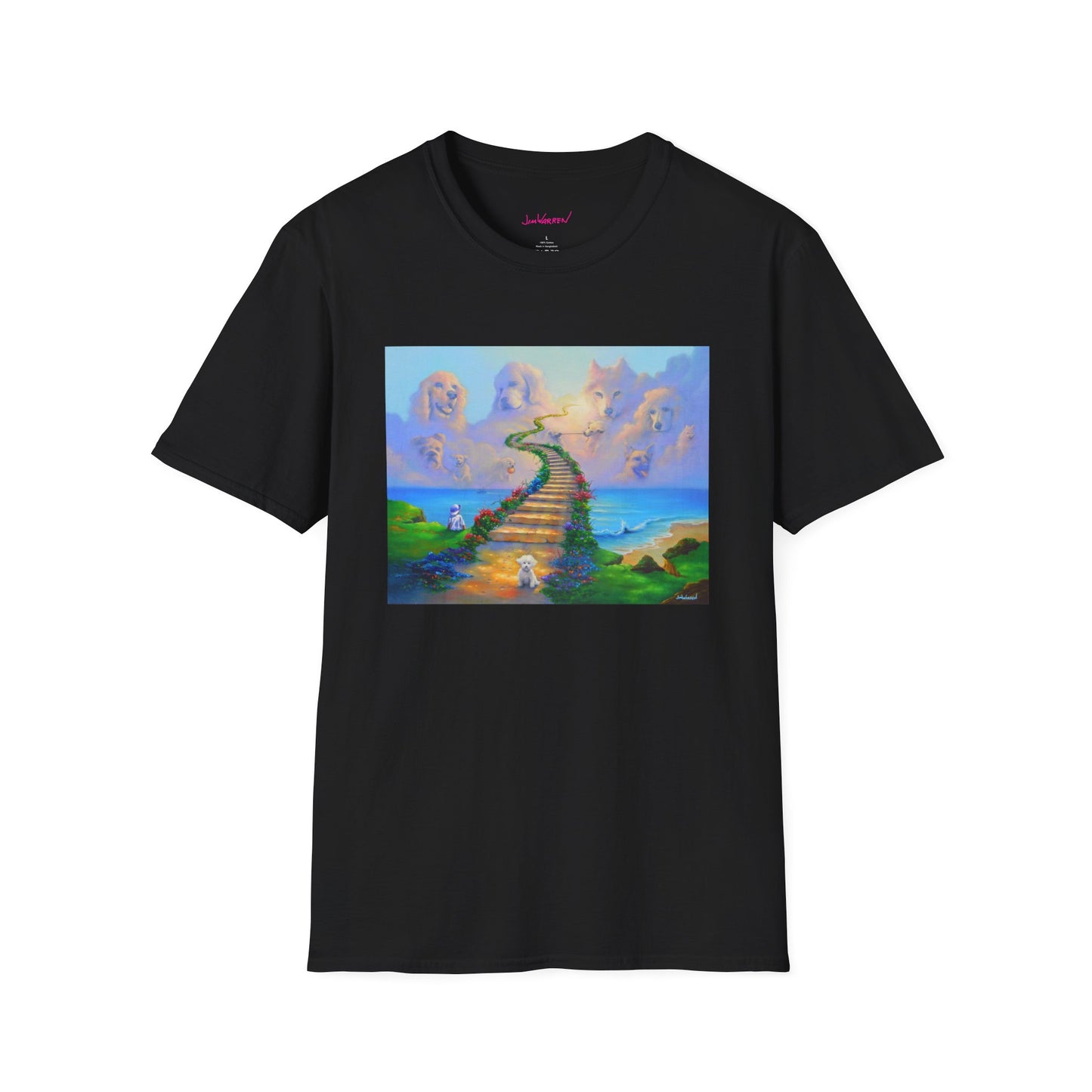 All Dogs Go To Heaven Unisex 100% Cotton T-Shirt