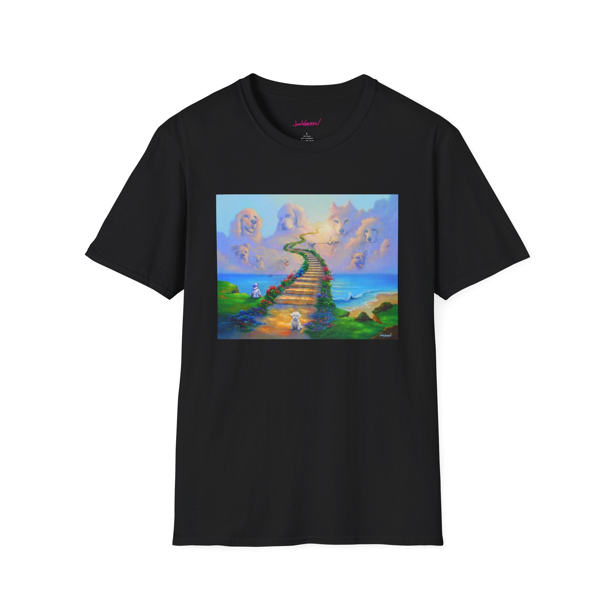 All Dogs Go To Heaven Unisex 100% Cotton T-Shirt