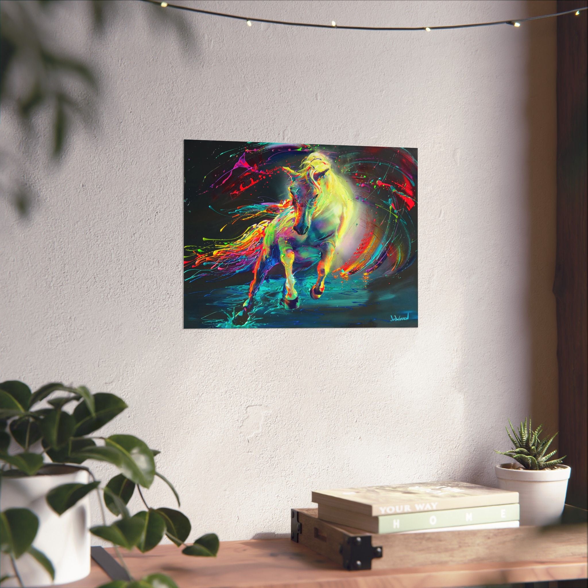 Still Running Against The Wind Poster (matte)