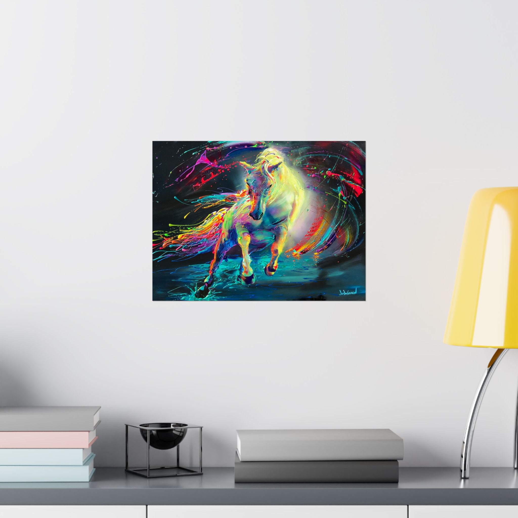 Still Running Against The Wind Poster (matte)