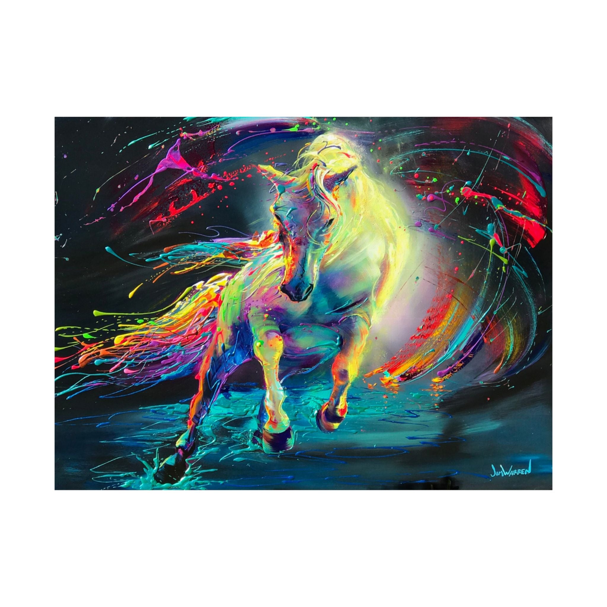 Still Running Against The Wind Poster (matte)