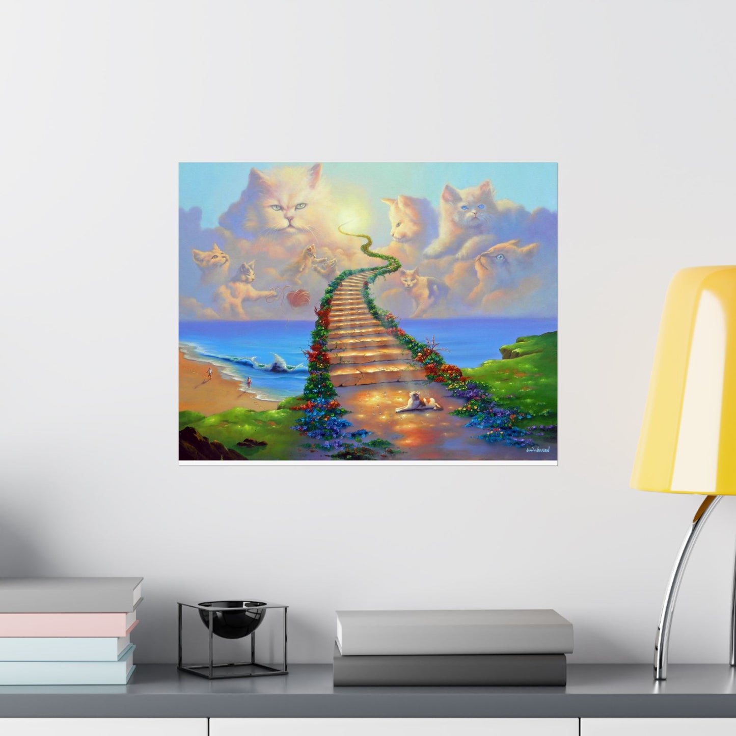 All Cats Go To Heaven Poster (matte)