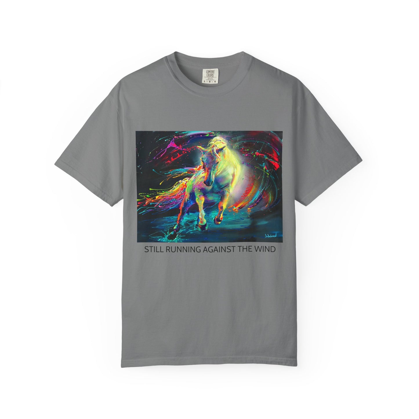 Still Running Against the Wind Men's T-Shirt  - 100% Cotton