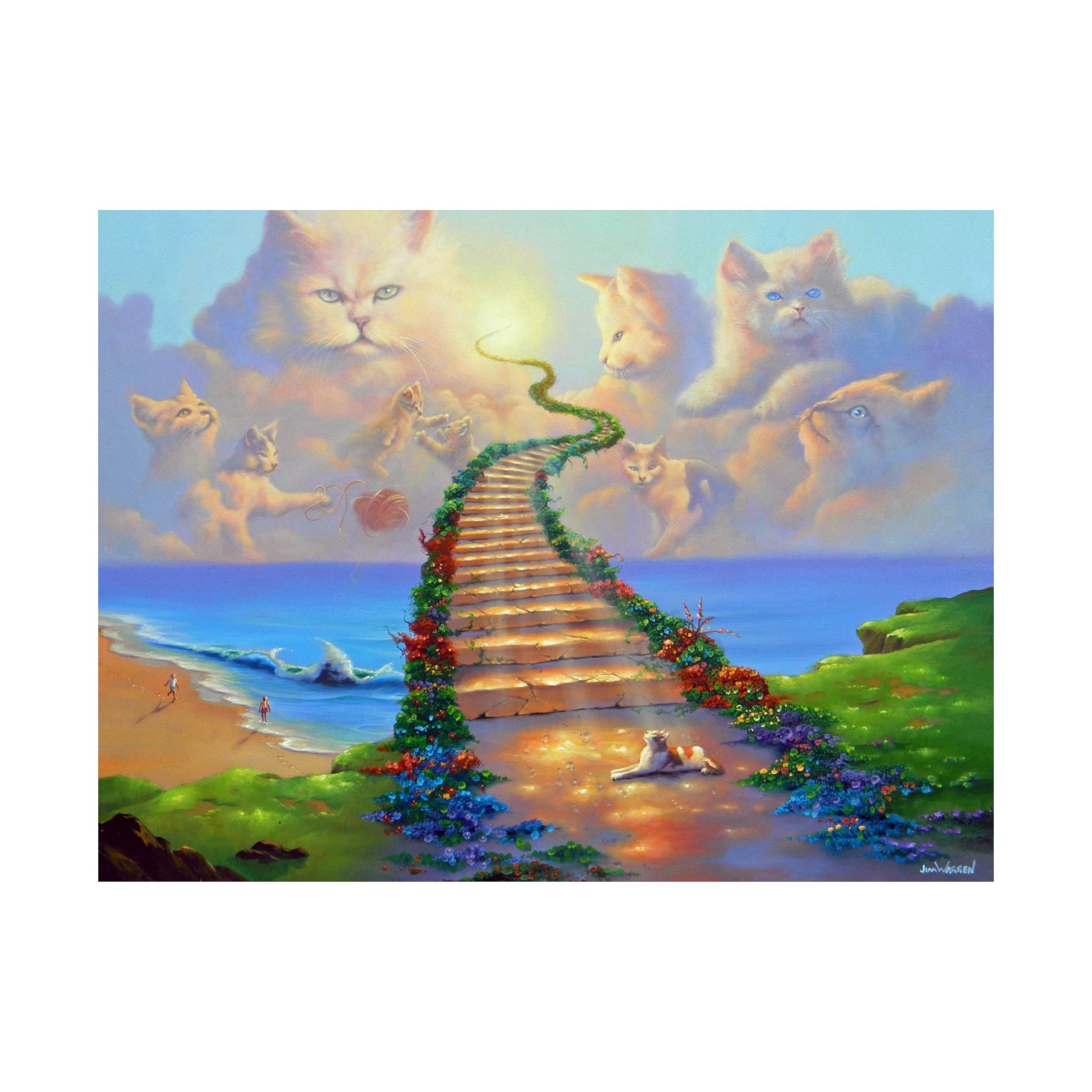 All Cats Go To Heaven Poster (matte)