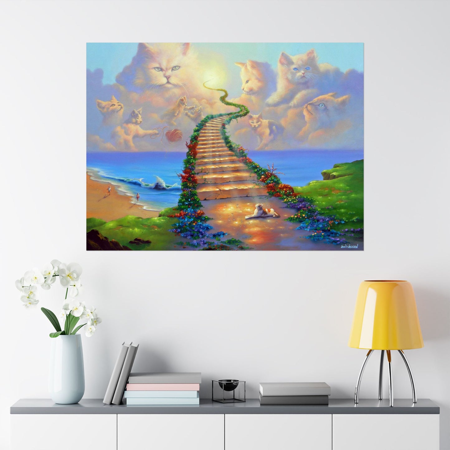 All Cats Go To Heaven Poster (matte)