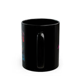 Still Running Against the Wind Black Coffee Cup (11oz & 15oz)