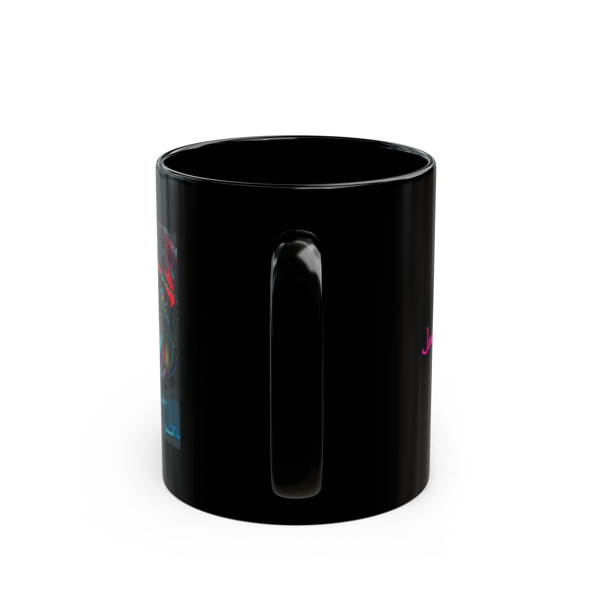 Still Running Against the Wind Black Coffee Cup (11oz & 15oz)