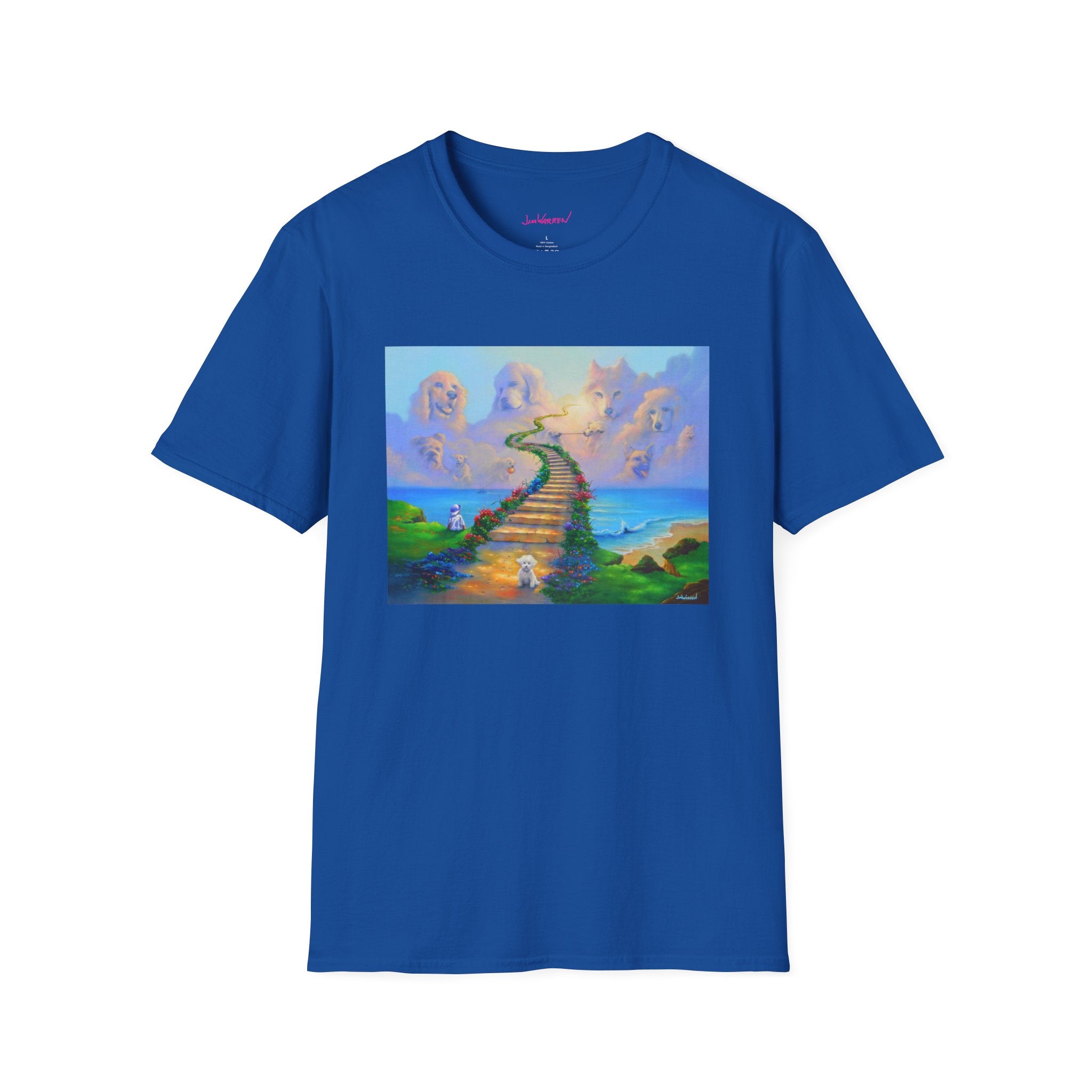 All Dogs Go To Heaven Unisex 100% Cotton T-Shirt