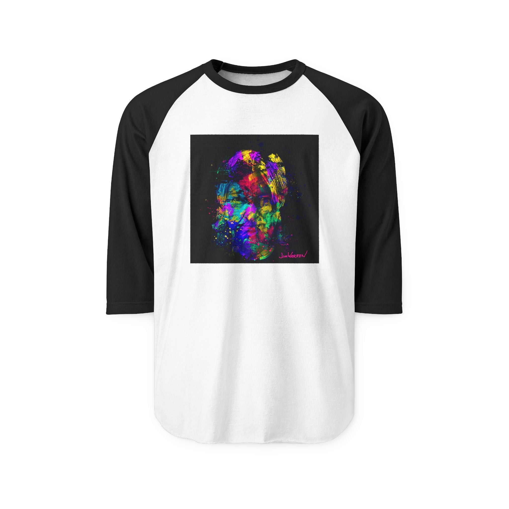Jim Warren Raglan Shirt 100% Cotton