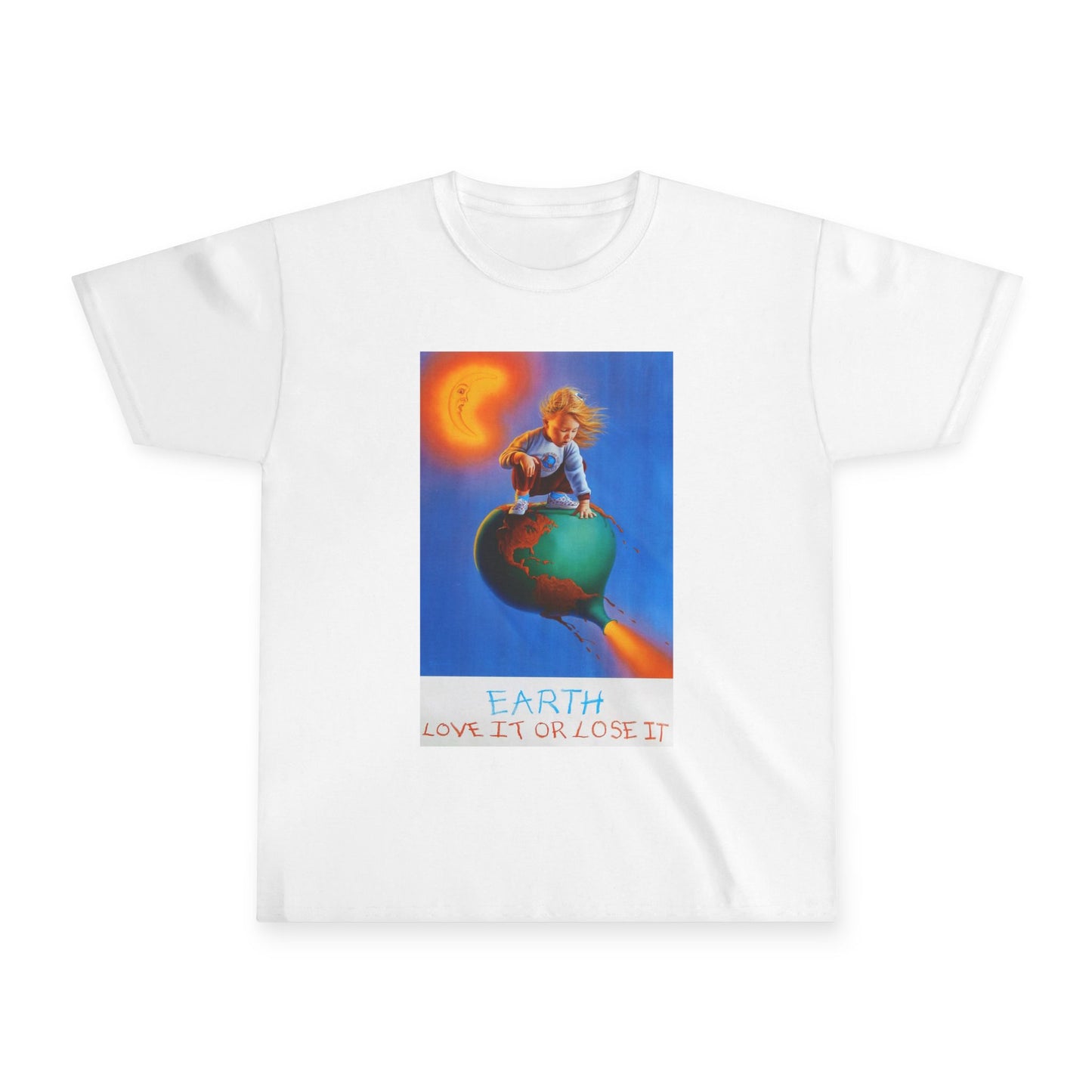Earth: Love It or Lose It — Kids Cotton T-Shirt