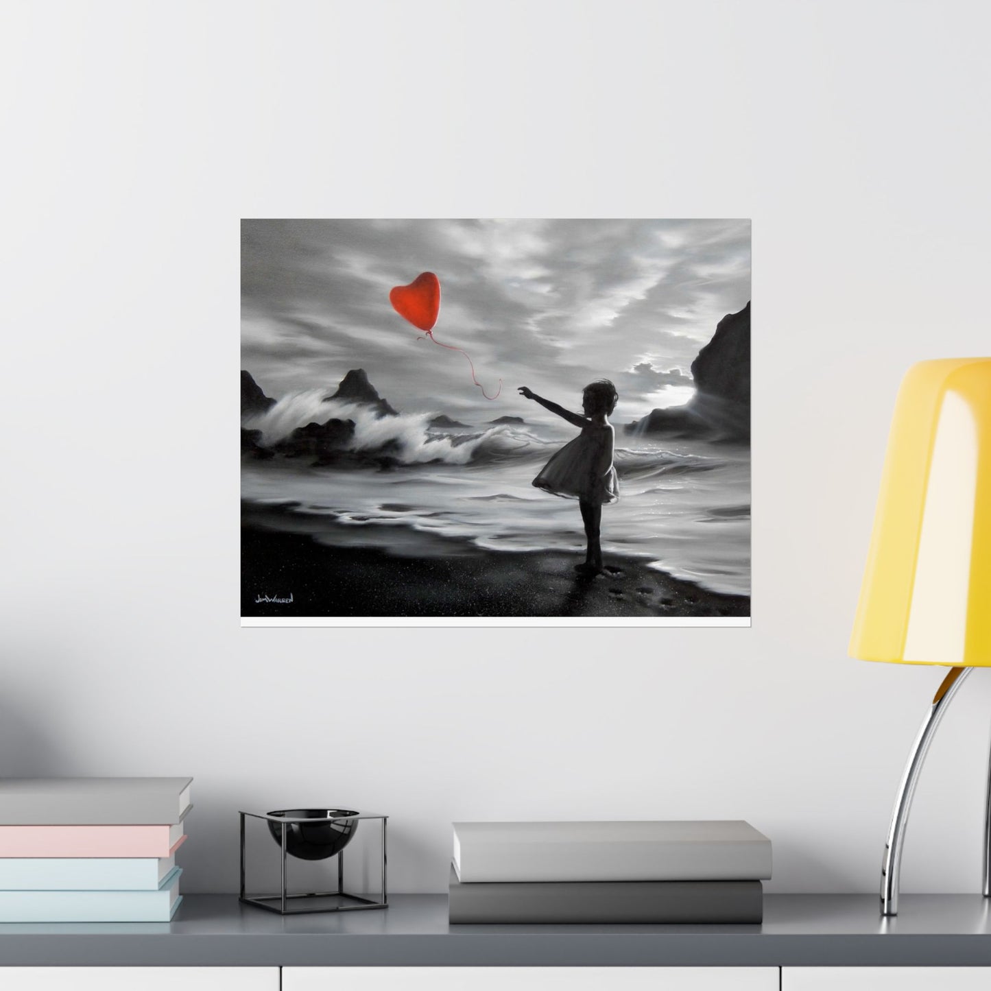 One Red Balloon Poster (matte)