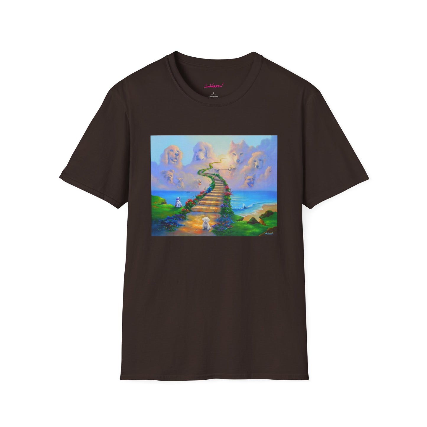All Dogs Go To Heaven Unisex 100% Cotton T-Shirt