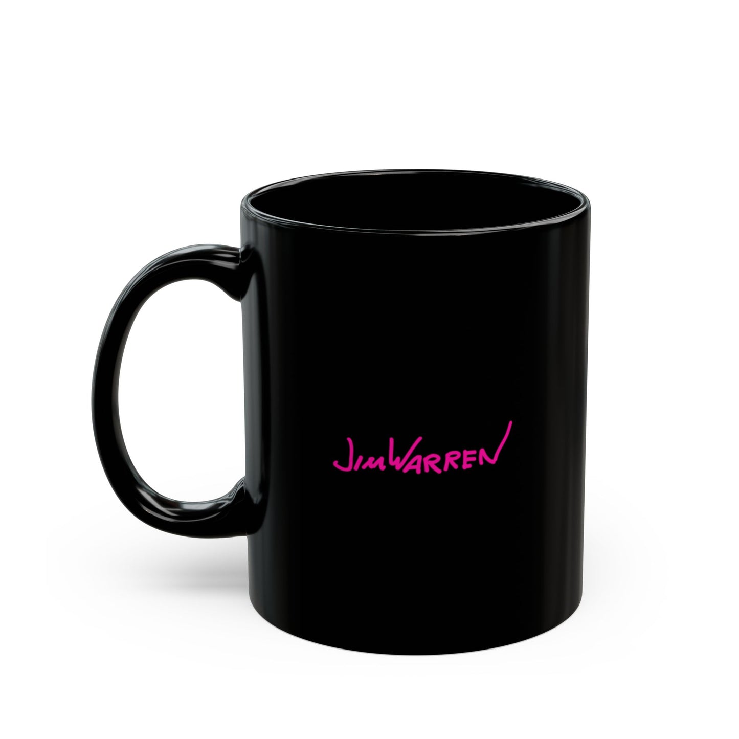 Still Running Against the Wind Black Coffee Cup (11oz & 15oz)