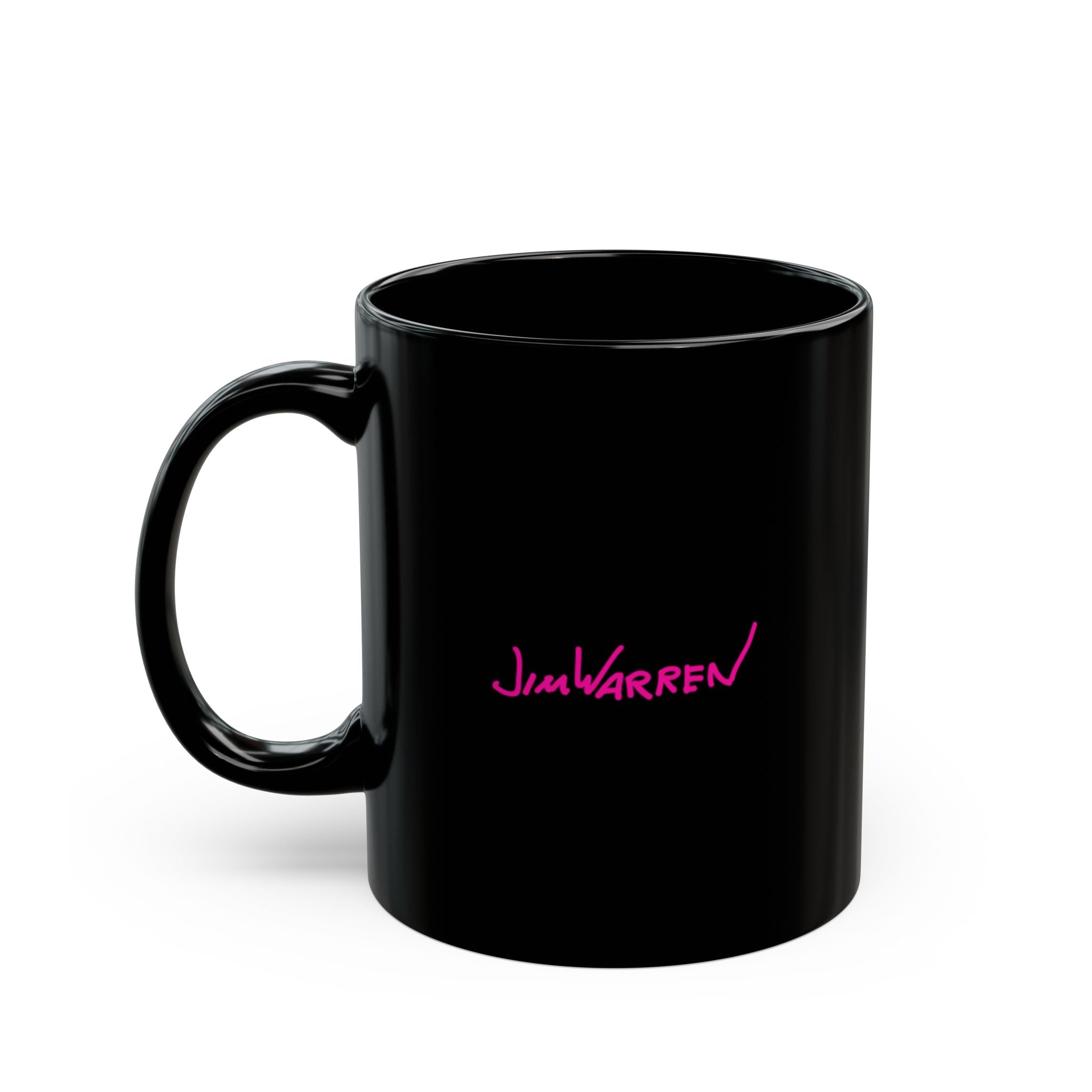 Still Running Against the Wind Black Coffee Cup (11oz & 15oz)