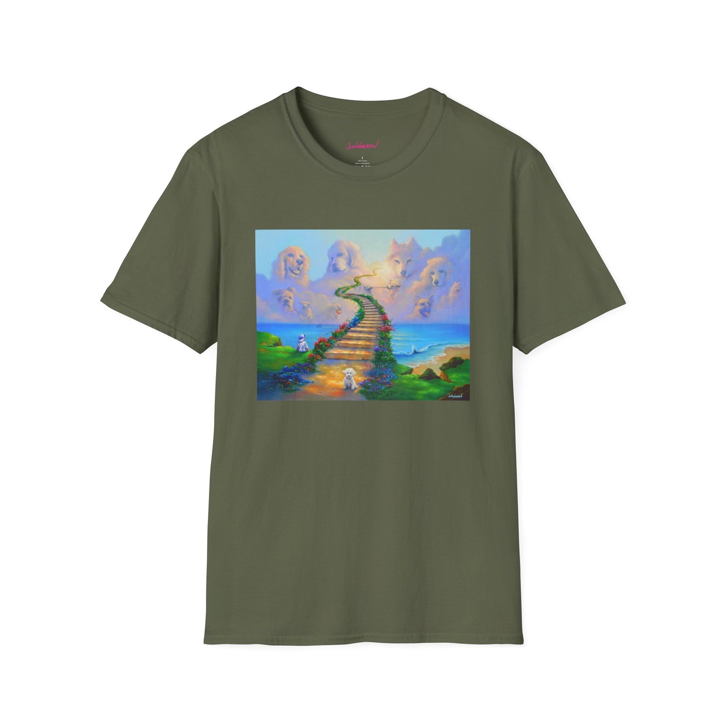 All Dogs Go To Heaven Unisex 100% Cotton T-Shirt