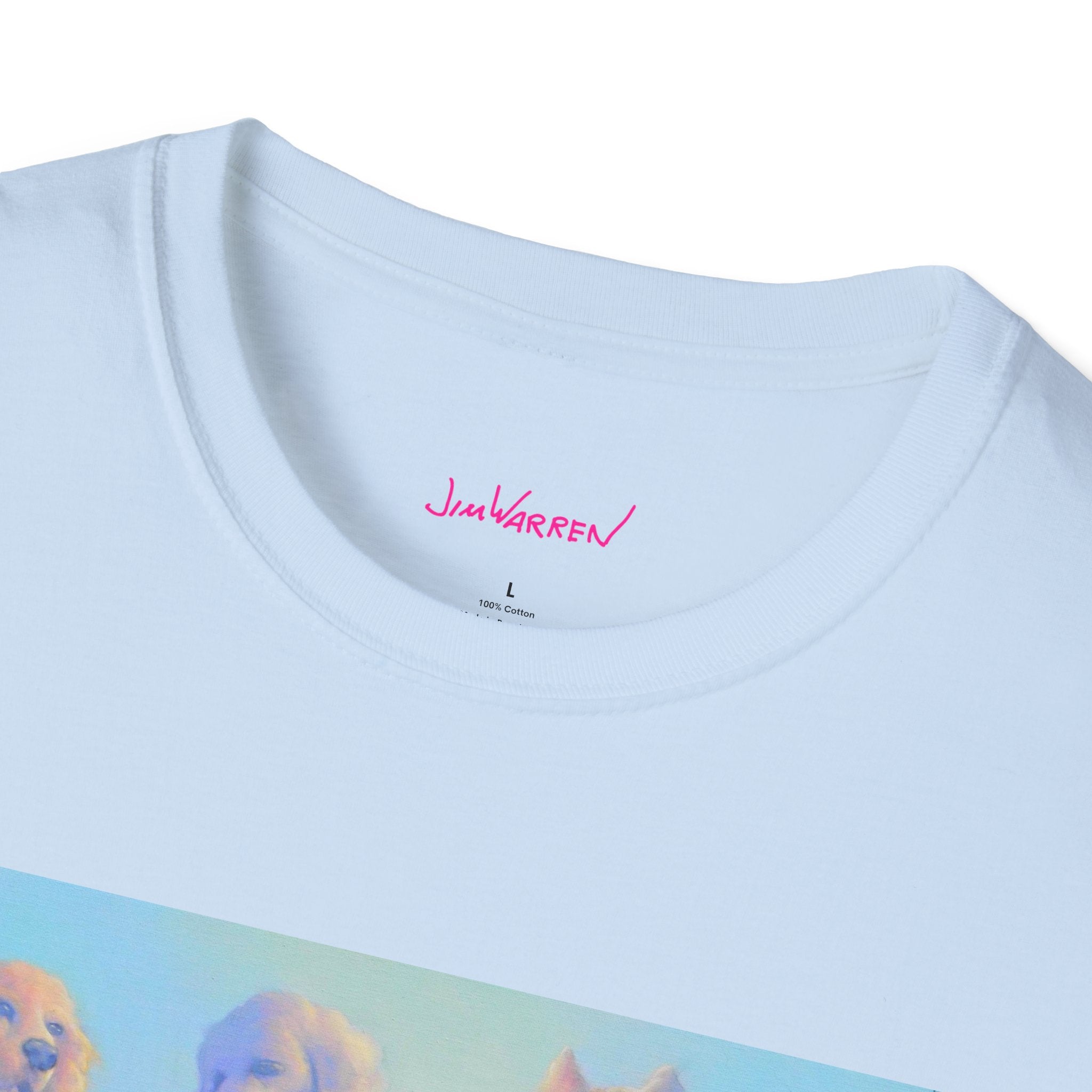 All Dogs Go To Heaven Unisex 100% Cotton T-Shirt