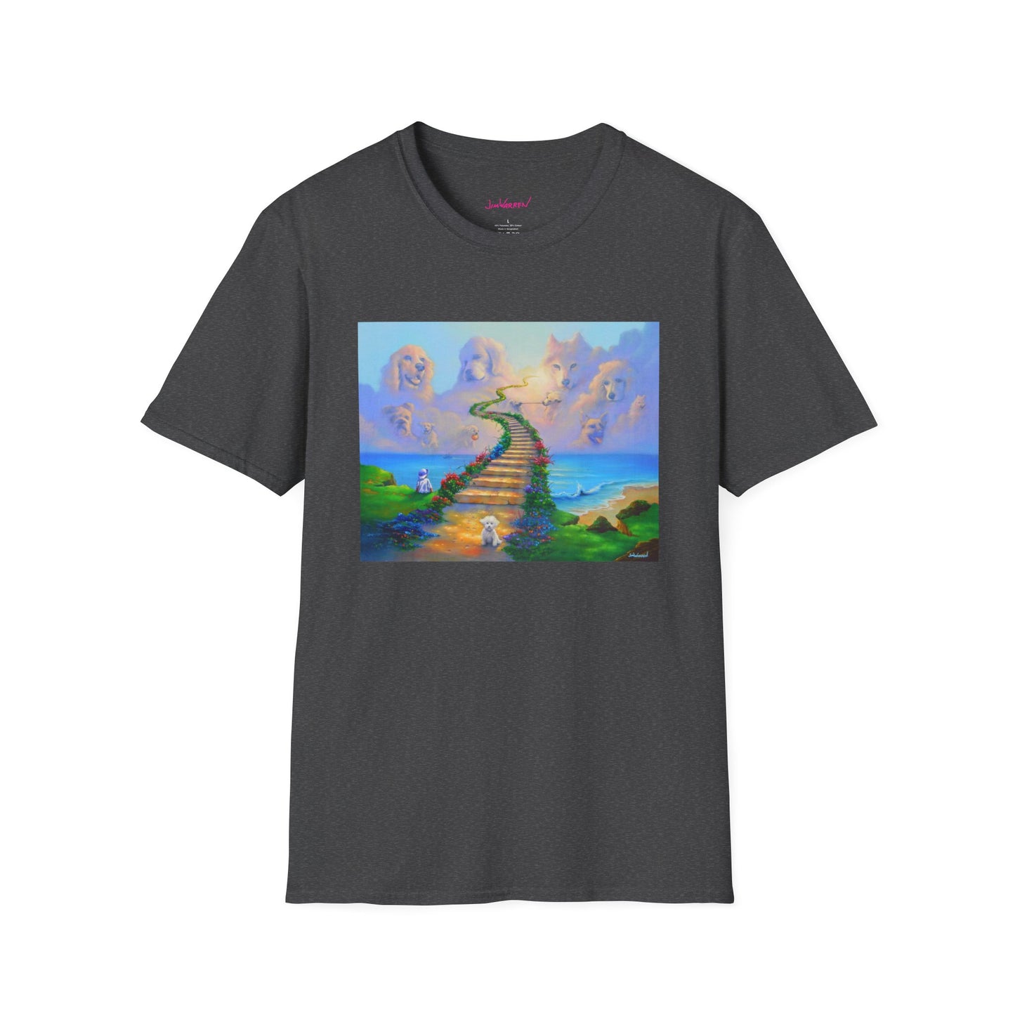 All Dogs Go To Heaven Unisex 100% Cotton T-Shirt
