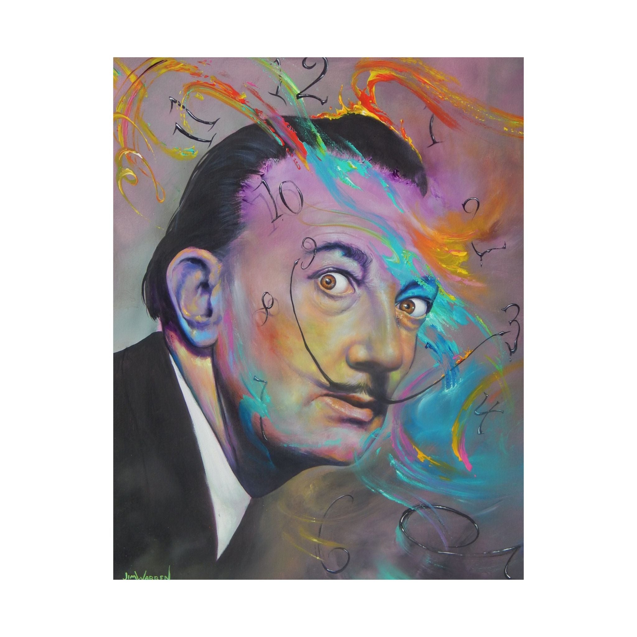 Dali; Man of His Own Time Poster (matte)