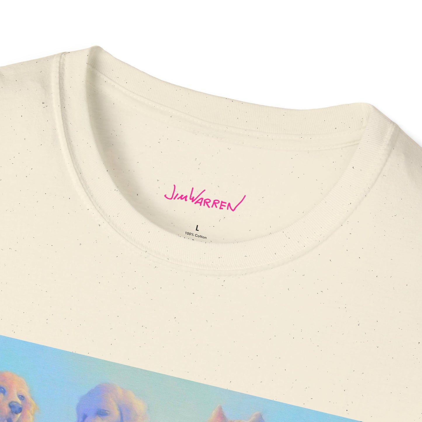 All Dogs Go To Heaven Unisex 100% Cotton T-Shirt