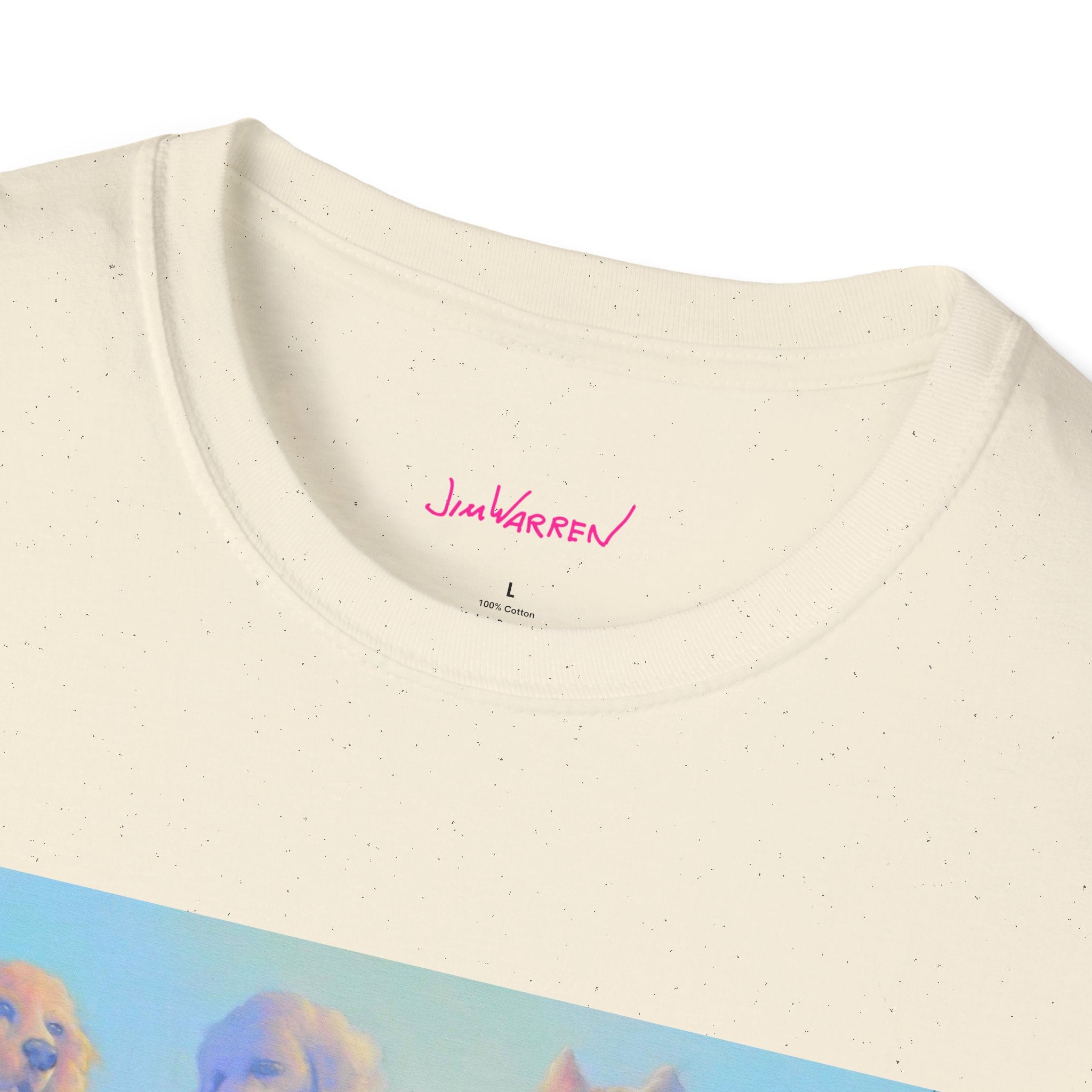 All Dogs Go To Heaven Unisex 100% Cotton T-Shirt