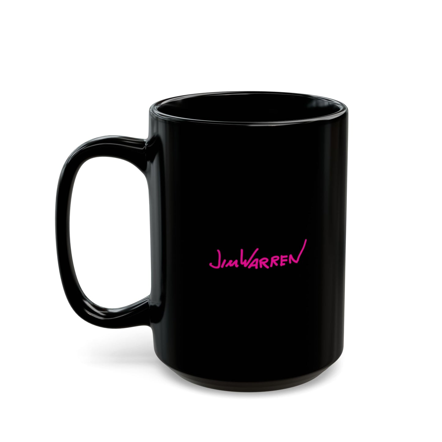 Still Running Against the Wind Black Coffee Cup (11oz & 15oz)