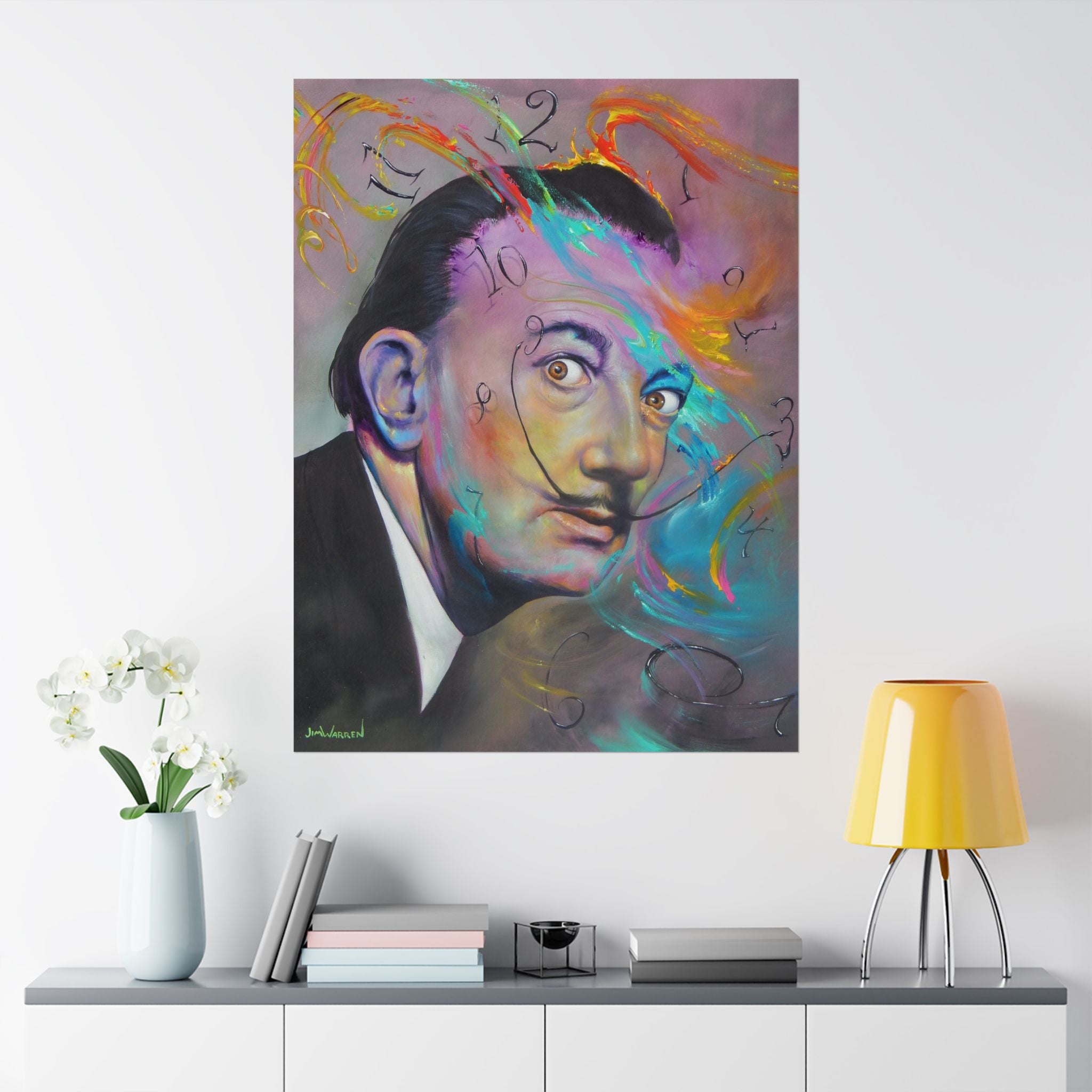 Dali; Man of His Own Time Poster (matte)