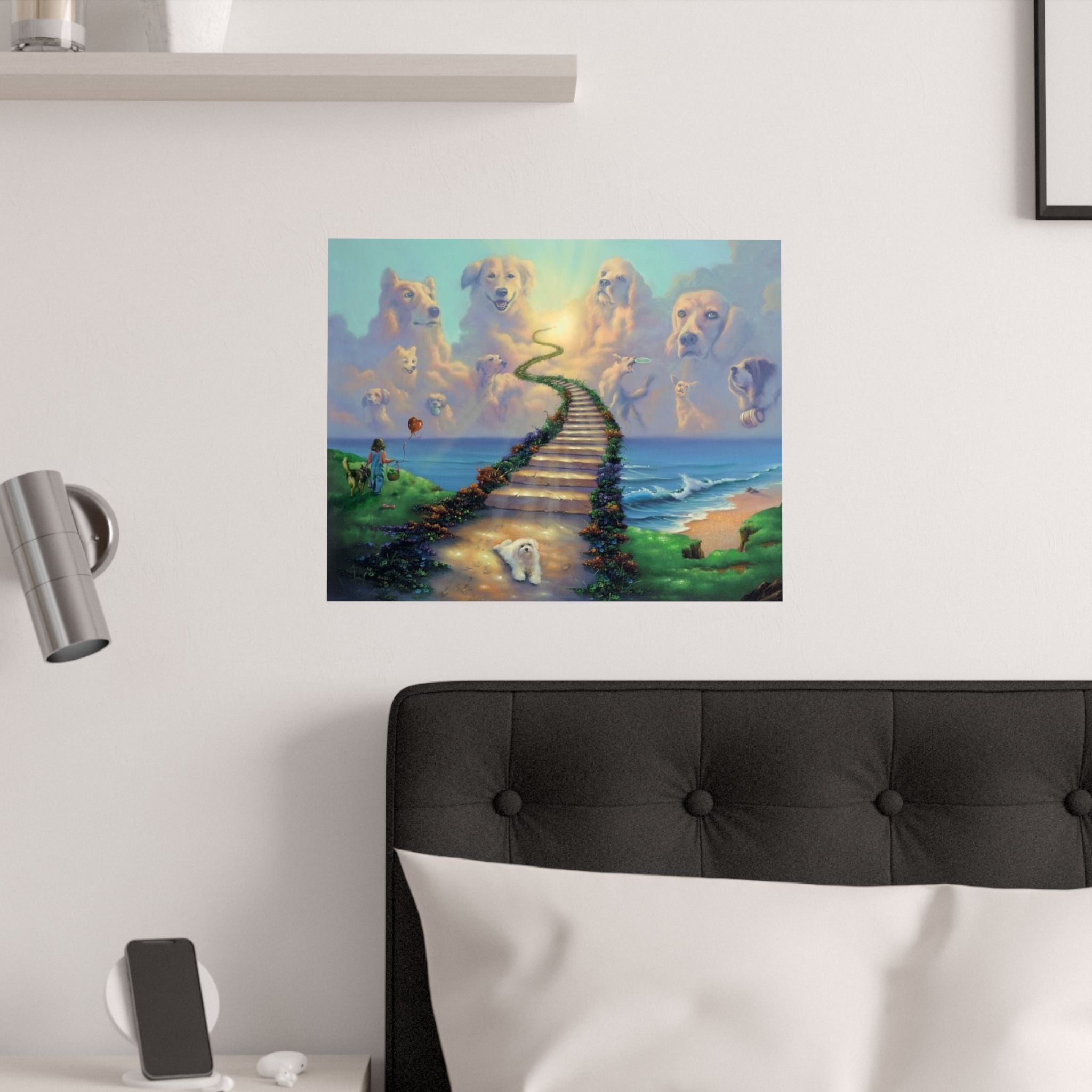 All Dogs Go To Heaven Poster (satin)