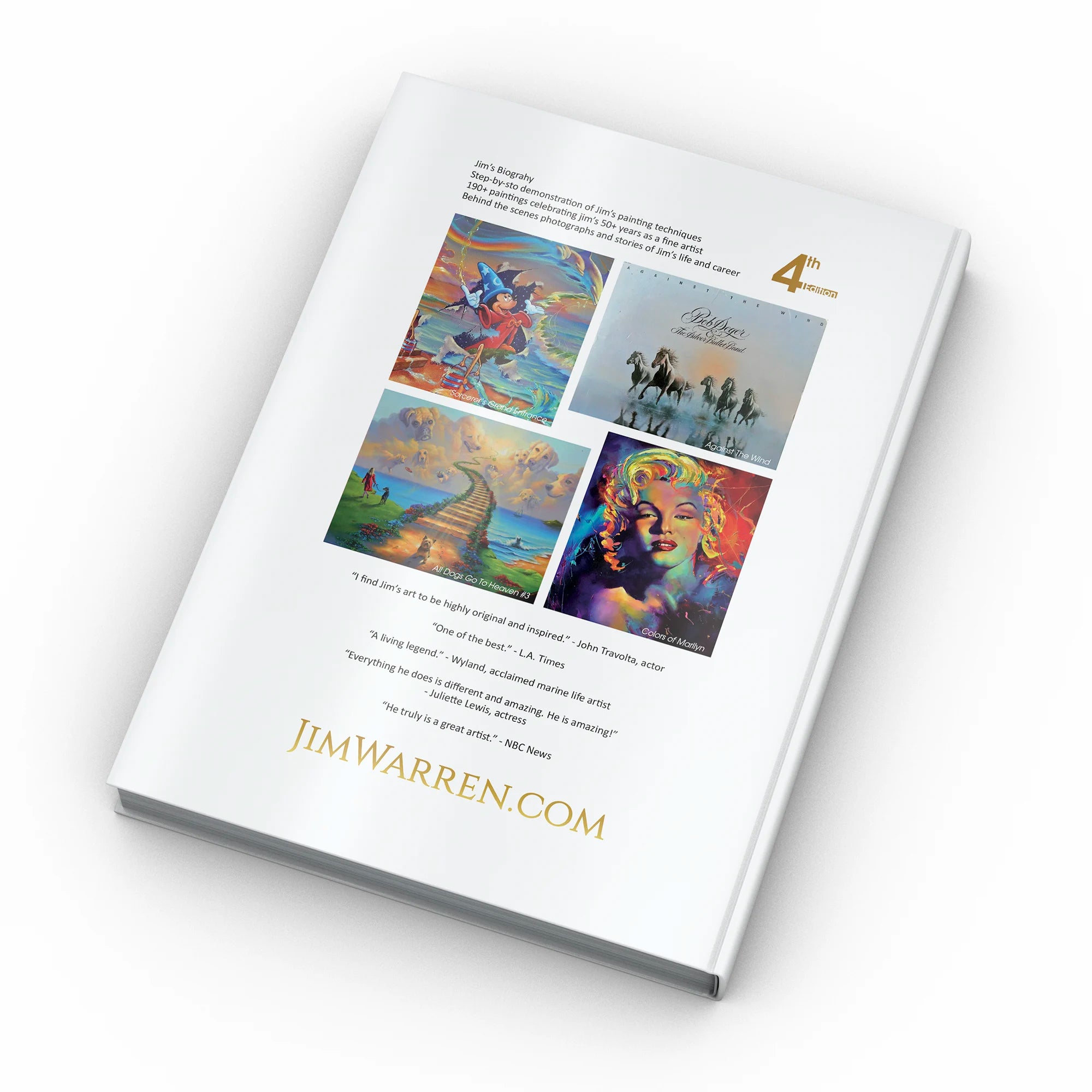 The Art of Jim Warren - An American Original Coffee Table Book